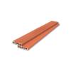 Террасная доска Lecole ДПК Natur+Wide Кирпич 6000x145x25