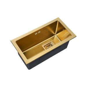 Дополнительная мойка Zorg Inox PVD SZR-2344 bronze