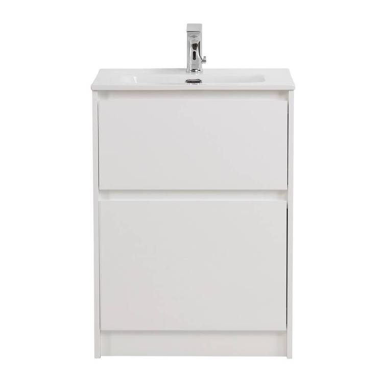 Тумба под раковину BelBagno KRAFT39-700/390-2C-PIA-BO Bianco Opaco, 70x83x39