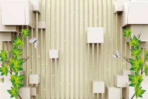 3D Фотообои Artegrafico «Объемные кубы» GM-036 канвас