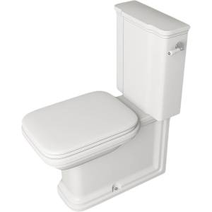 Унитаз-компакт Kerasan Waldorf ручка смыва справа, хром