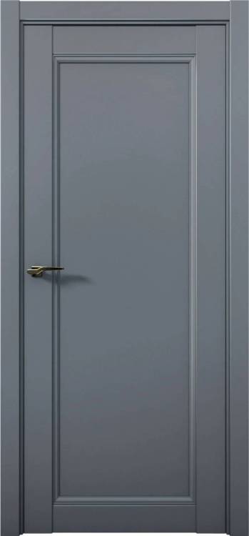 Межкомнатная дверь глухая Brandoors Prime B26 Полотно Антрацит 2000х800