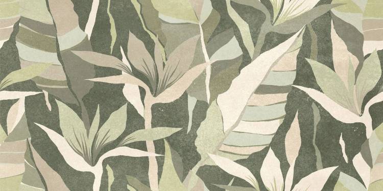 Керамическая плитка Global Tile Dominica GT245VG Зеленый тропики 30x60