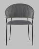 Стул Stool Group Бруно AV 433-H15-08 серый, велюр фото 3