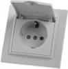 Розетка с крышкой Stekker PST16-9012 39052