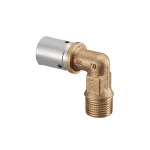 Прессовый угольник-переход Oventrop Cofit P с НР 90 град. 20х2,5мм 3/4, 1512346