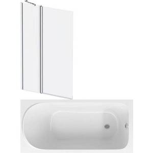 Акриловая ванна Am.Pm Sense new 170x70 с каркасом, со шторкой