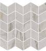 Декор Kerama Marazzi Ифран KMD2MSM007BR мозаичный серый светлый глянцевый обрезной 30x31.2