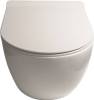 Унитаз подвесной SantiLine SL-5002SM-BD безободковый, с микролифтом фото 2
