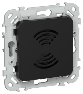 Кнопка звонка IEK Flite FI-ZD10-02-220-K02 черный