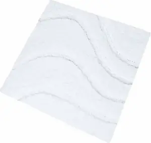 Коврик Ridder La Ola 729801 белый, 55x50