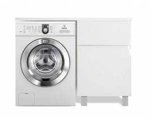 Тумба с раковиной Эстет Dallas Luxe ФР-00002268 напольный, правосторонний, 2 ящика, 86x64.8
