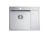 Мойка кухонная Alveus Quarto 20 1124383 Brs-90 с сифоном, 61.5x48