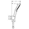 Душевой гарнитур Hansgrohe Raindance Select S 27669000 хром фото 7