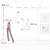 Настенный светильник Loft IT Thread 10388W Brass фото 4