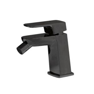 Смеситель для биде Paini Nove 09PZ306 с донным клапаном, чёрный матовый PVD