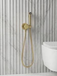 Гигиенический душ AltroBagno Рикко (Ricco) 060131 BG встраиваемый, матовое золото