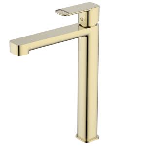 Смеситель для раковины AQUAme Parma AQM6614BG шлифованное золото