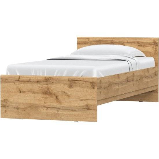 Кровать 90х200 НК-Мебель Stern 72676494 Дуб Вотан 70x93.9x204.7
