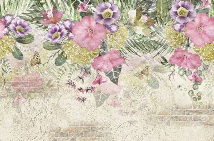 3D Фотообои Artegrafico «Летнее настроение» BT-028 акварель