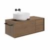 Мебельная раковина Kerama Marazzi Artbasin Sabbia 50 накладная, с донным клапаном, белая матовая фото 4