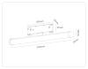 Трековый линейный светодиодный светильник Ambrella light Track System GL2370 фото 7