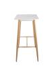 Стол барный Stool Group Eames DSW New Z-225A v.2 белый 120x60x106 фото 2