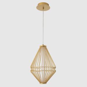 Светильник подвесной Crystal Lux Cuadra SP18W LED Gold