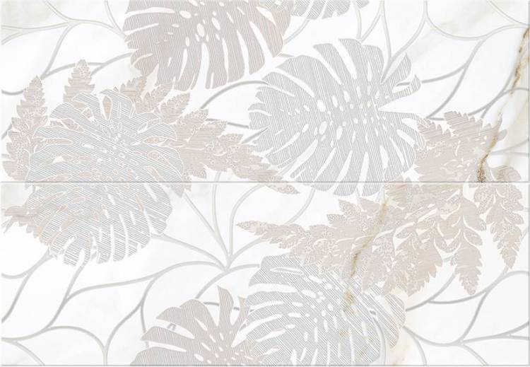 Панно Eletto Ceramica Calacatta 586482001 fern 48.4x70