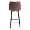 Стул полубарный Tetchair Chilly (mod. 7095пб ) 19656 коричневый, черный фото 5