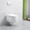 Унитаз подвесной Art&Max Bologna AM211CHR/AM211SC с сиденьем, белый фото 2
