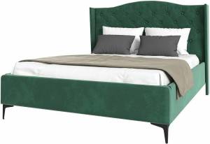 Кровать 1400х2000 НК-Мебель Tango 72306822 Зелёный 135x161x220.5