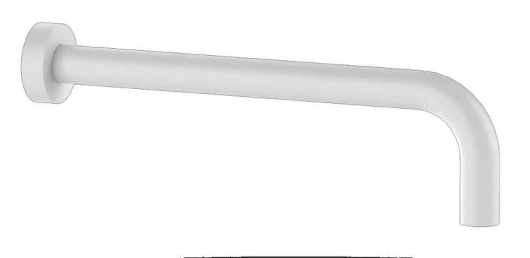 Кронштейн для верхнего душа Mariani B37BDL0530 белый матовый