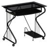 Стол компьютерный Woodville Gera 15787 black