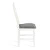 Стул Tetchair Crossman 20020 white, ткань тёмно-серая (150) разобранный 100x41x40 фото 2