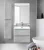 Тумба с раковиной Belbagno Albano ALBANO-600-2C-SO-CVG 60x45x50 Cemento Verona Grigio подвесная с двумя выкатными ящиками фото 2