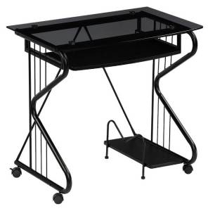 Стол компьютерный Woodville Gera 15787 black