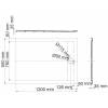 Поддон для душа Wasserkraft Mindel 85T07 120x90 фото 2