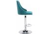 Стул барный Woodville Laguna 11714 blue velour фото 4