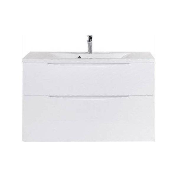Тумба с раковиной BelBagno Marino H100 bianco lucido