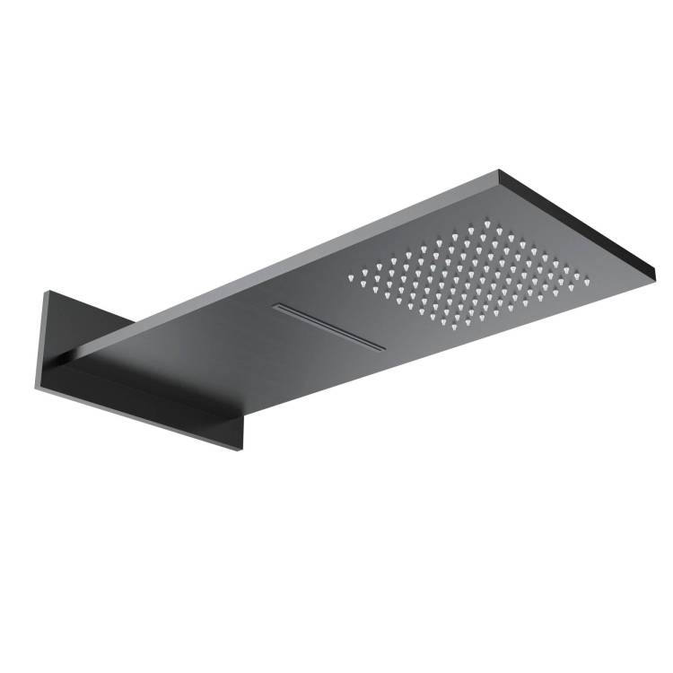 Верхний душ Wonzon & Woghand WW-HS101-BGG темный графит