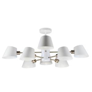 Потолочная люстра IMEX Md.9130 MD.9130-8-S WH+AB