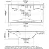 Мебельная раковина Madera Milen 4627173210133 100 фото 3
