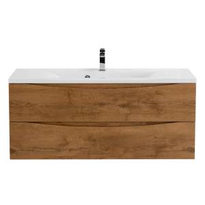 Тумба под раковину Belbagno Marino MARINO-1100-2C-SO-RN-P 110x45x50 Rovere Nature подвесная с двумя выкатными ящиками