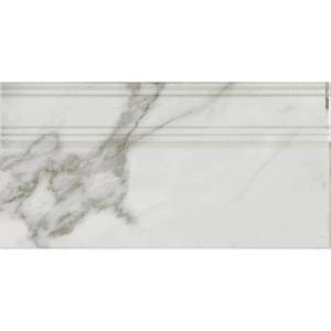 Плинтус Kerama Marazzi Монте Тиберио FME030R Бежевый Светлый Глянцевый Обрезной 20x40