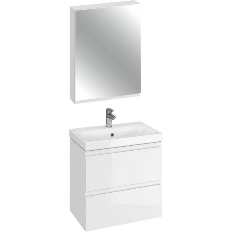 Мебель для ванной Cersanit Moduo slim 60 белая