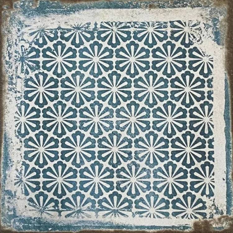 Декор Decocer Toscana Matt Blue Deco 20X20
