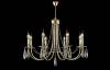 Люстра Crystal Lux Victoria Sp8 Gold/Amber фото 3