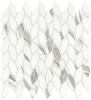 Мозаика Atlas Concorde Marvel Shine A4WQ Statuario Supremo Mosaico Twist Silk 30.5x30.5