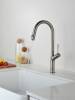 Смеситель для кухни AQUAme Cucina AQM9905BN с выдвижным изливом, никель шлифованный фото 4